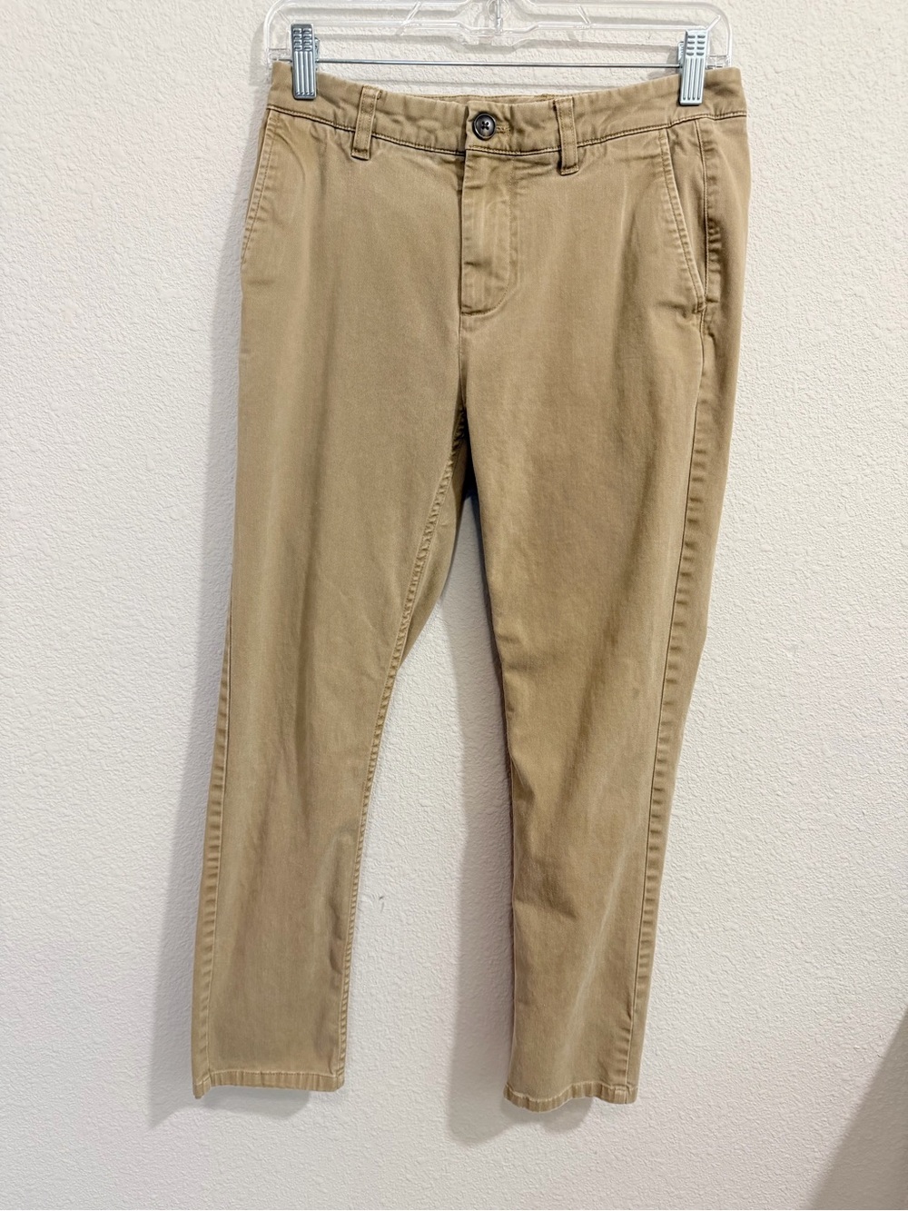 Hawker Rye Men's Tailored Chino Pants in Khaki 28X30